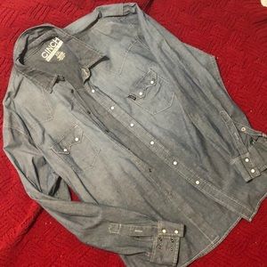 Mens Long Sleeve button down